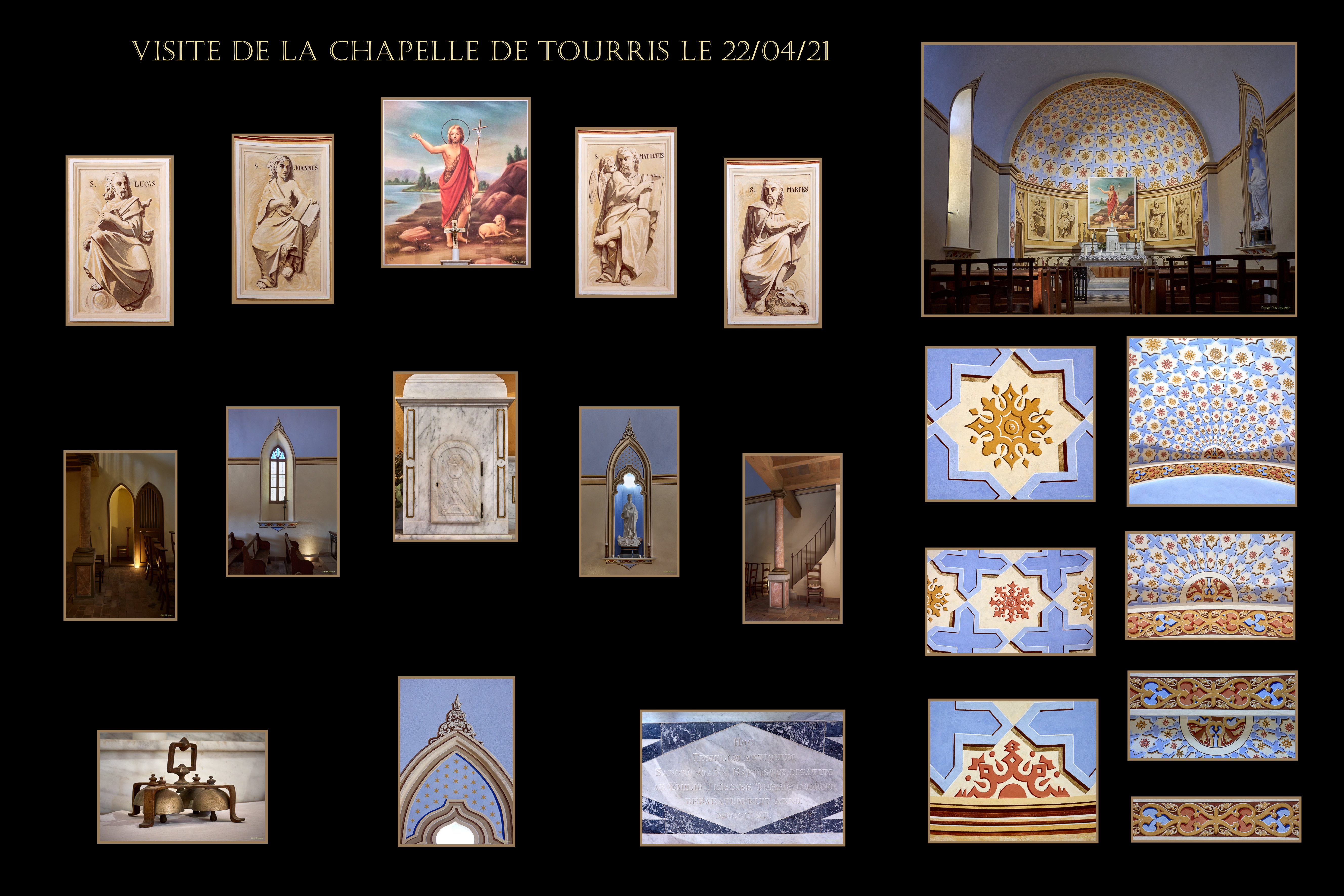 La chapelle de Tourris rénovée par Rémy Potey