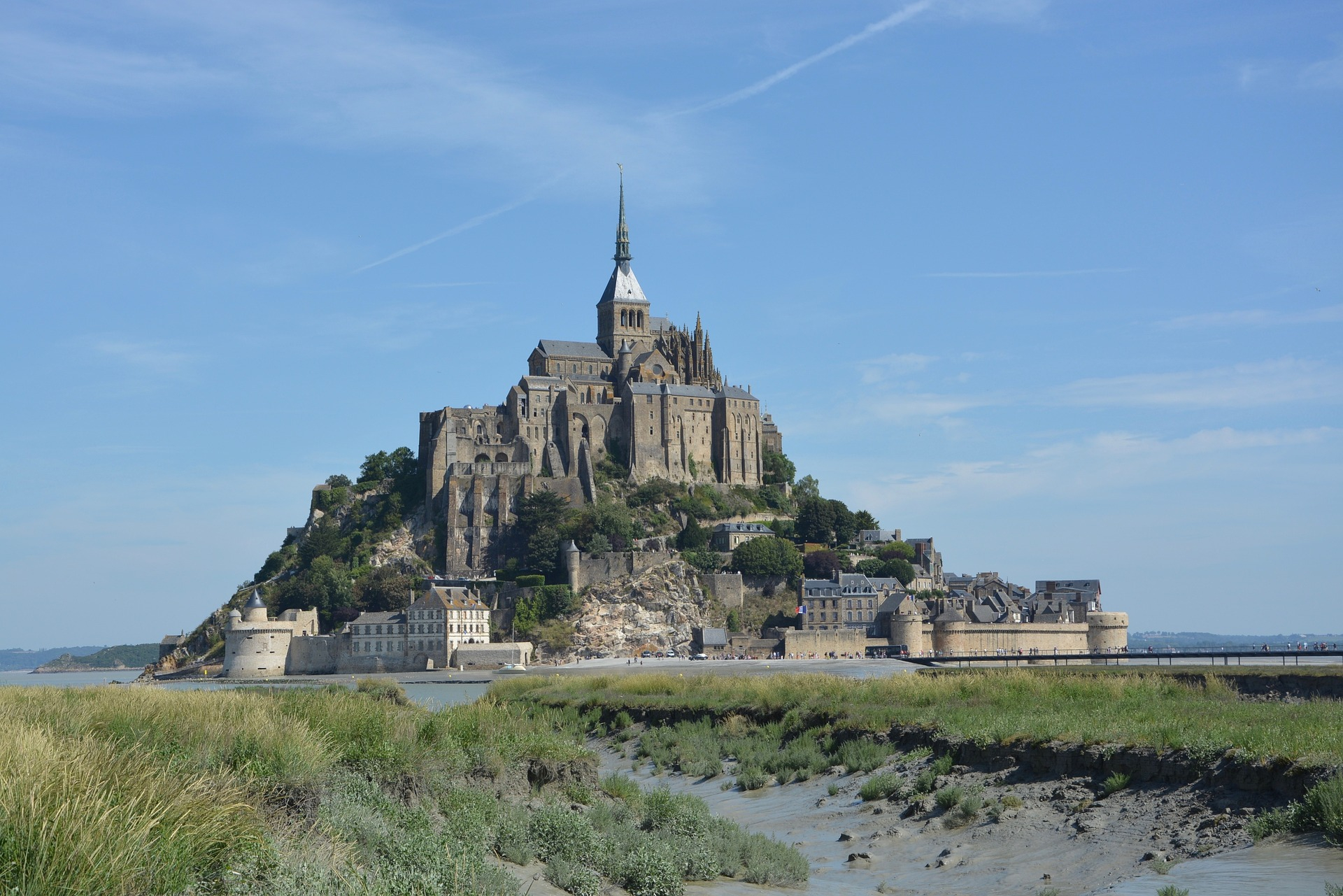 Le Mont Saint-Michel - Image par JacLou DL de Pixabay